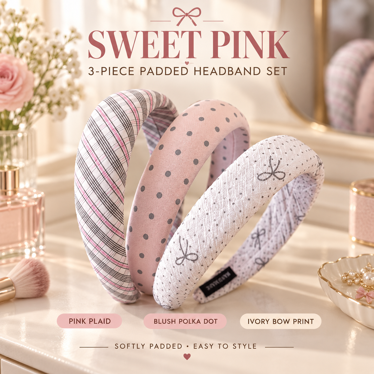 Wide Soft Hair Band｜宽版柔软发带