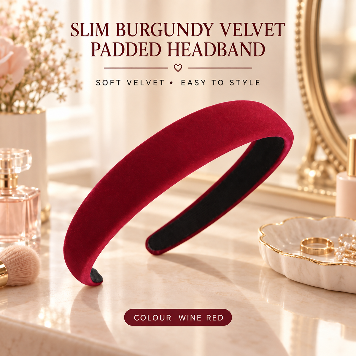 Wide Soft Hair Band｜宽版柔软发带
