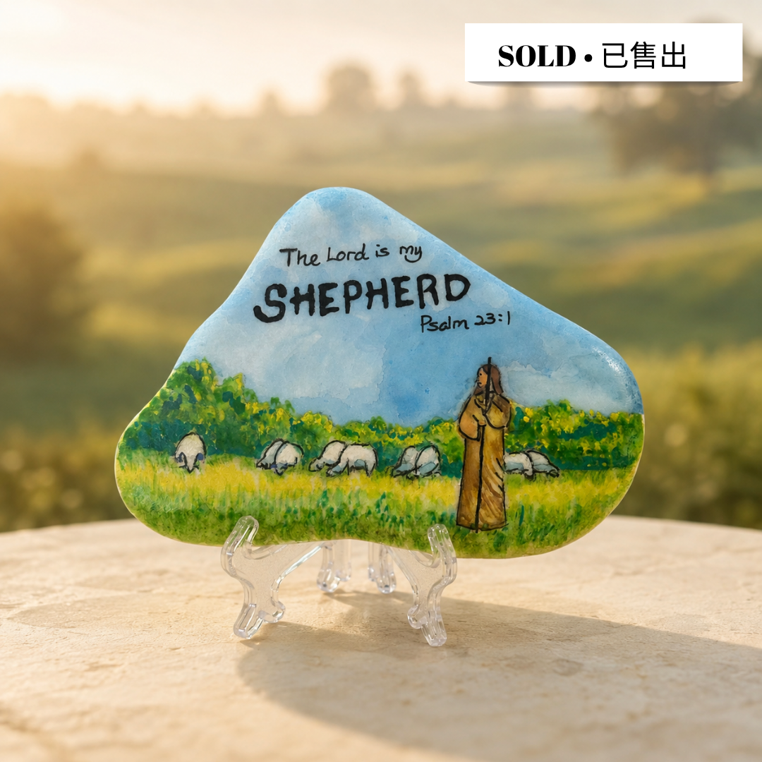 Art • Faith • Memory｜艺术・信仰・回忆 Hand-Painted Natural Stone｜天然石手绘作品